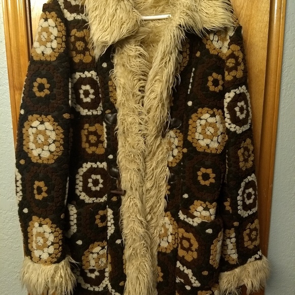 Sasch Jackets & Blazers - Retro furry knitted coat